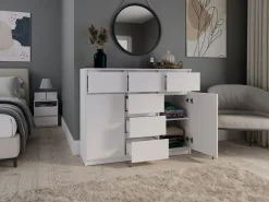 Kommode Elbvelu 131 (Hvid)