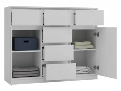 Kommode Elbvelu 131 (Hvid)