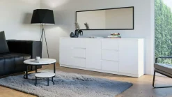 Kommode Elbvelu 109 (Hvid)