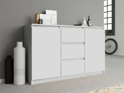 Kommode Elbvelu 112 (Hvid)