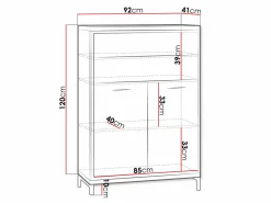Kommode Etrmoni 103 (Lyst træ)