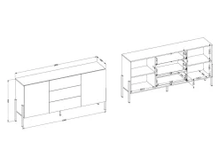 Kommode Etsore 101 (Kashmir)