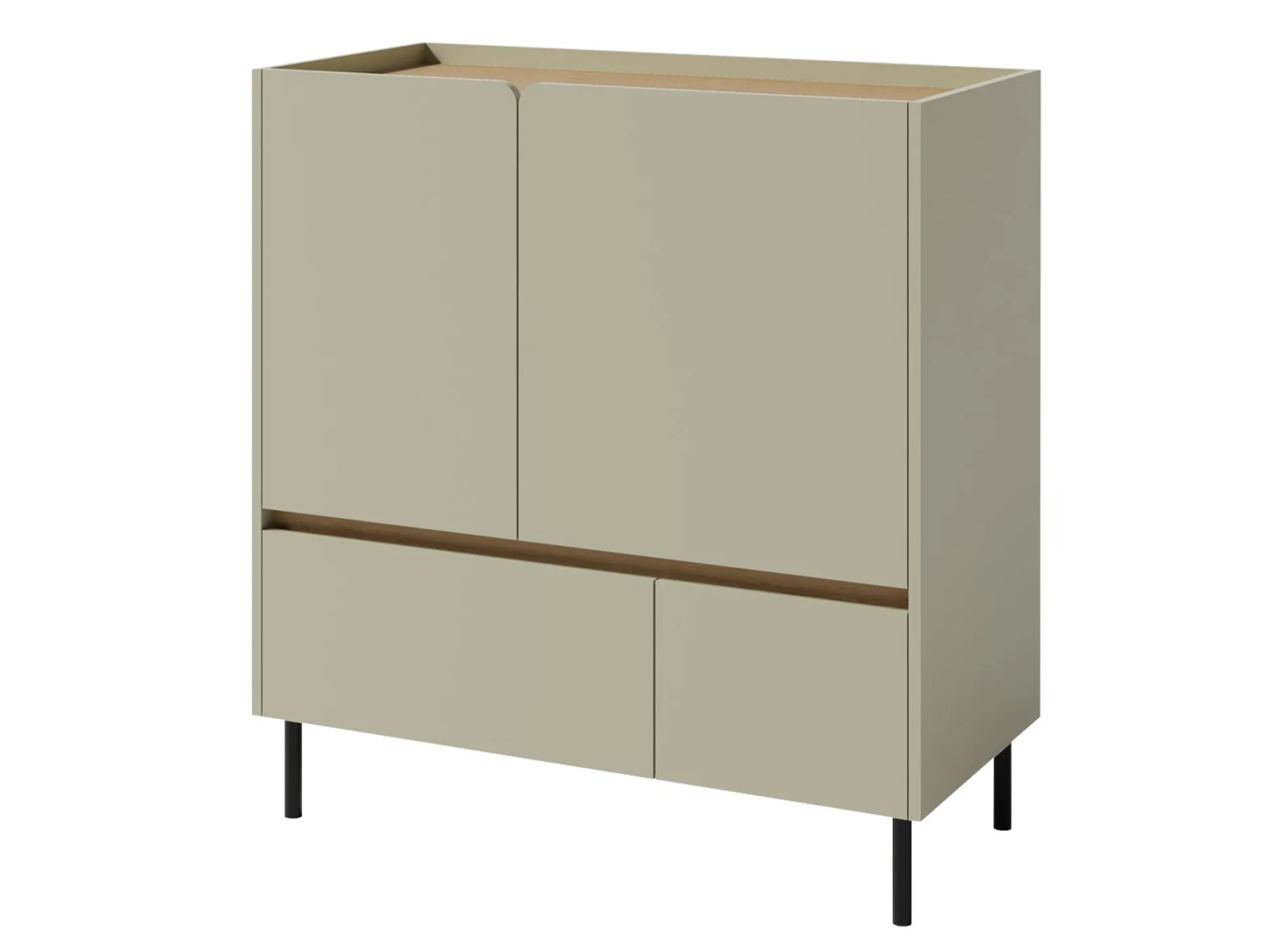 Kommode Fiosono 108 (Eukalyptus + Egetræ)