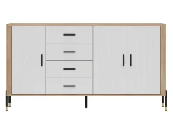 Kommode Flosora 121 (Hvid)