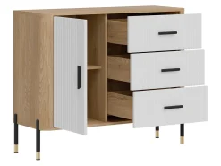 Kommode Flosora 107 (Hvid)