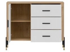 Kommode Flosora 107 (Hvid)