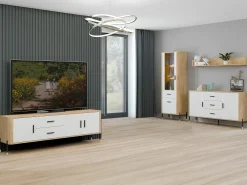 Kommode Flosora 113 (Hvid)