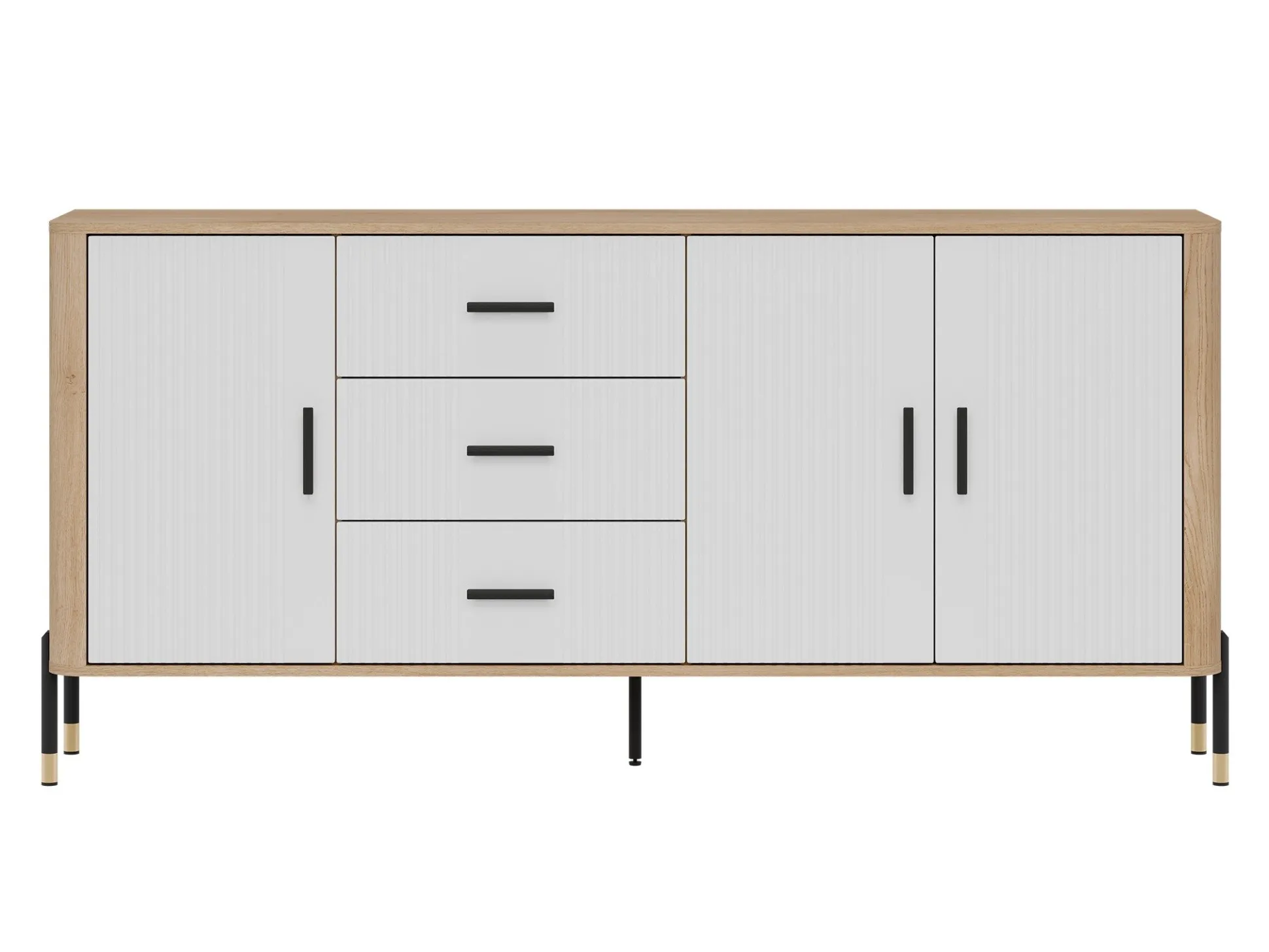 Kommode Flosora 115 (Hvid)