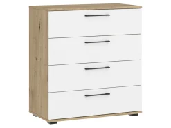 Kommode Houston 1976 (Hvid + Artisan eg)