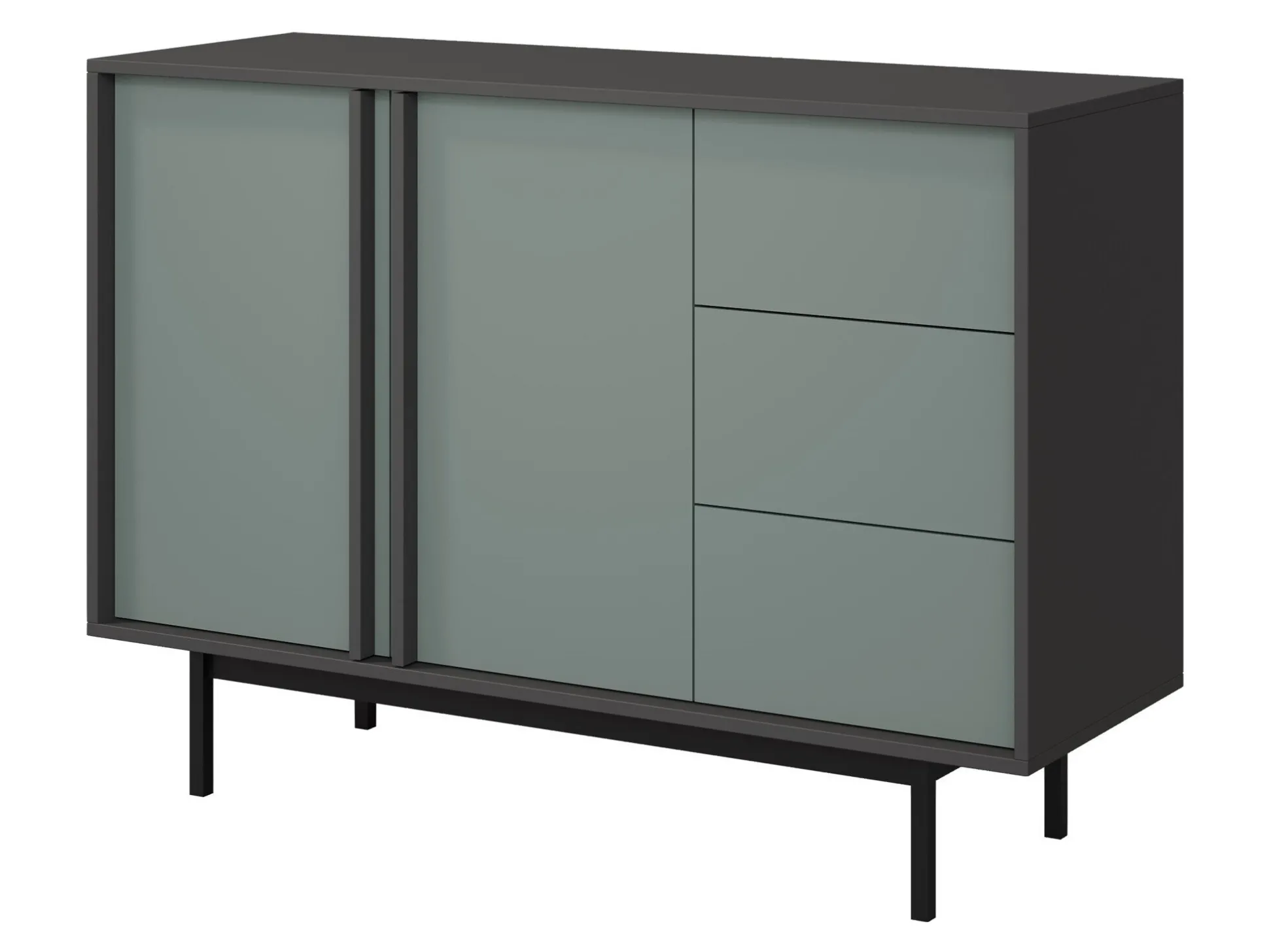 Kommode Levali 106 (Støvet grøn)