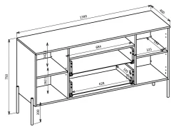 Kommode Levtenu 114 (Egetræ)