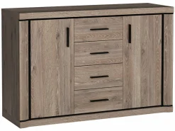 Kommode Lorelie 104 (Trøffel egetræ)