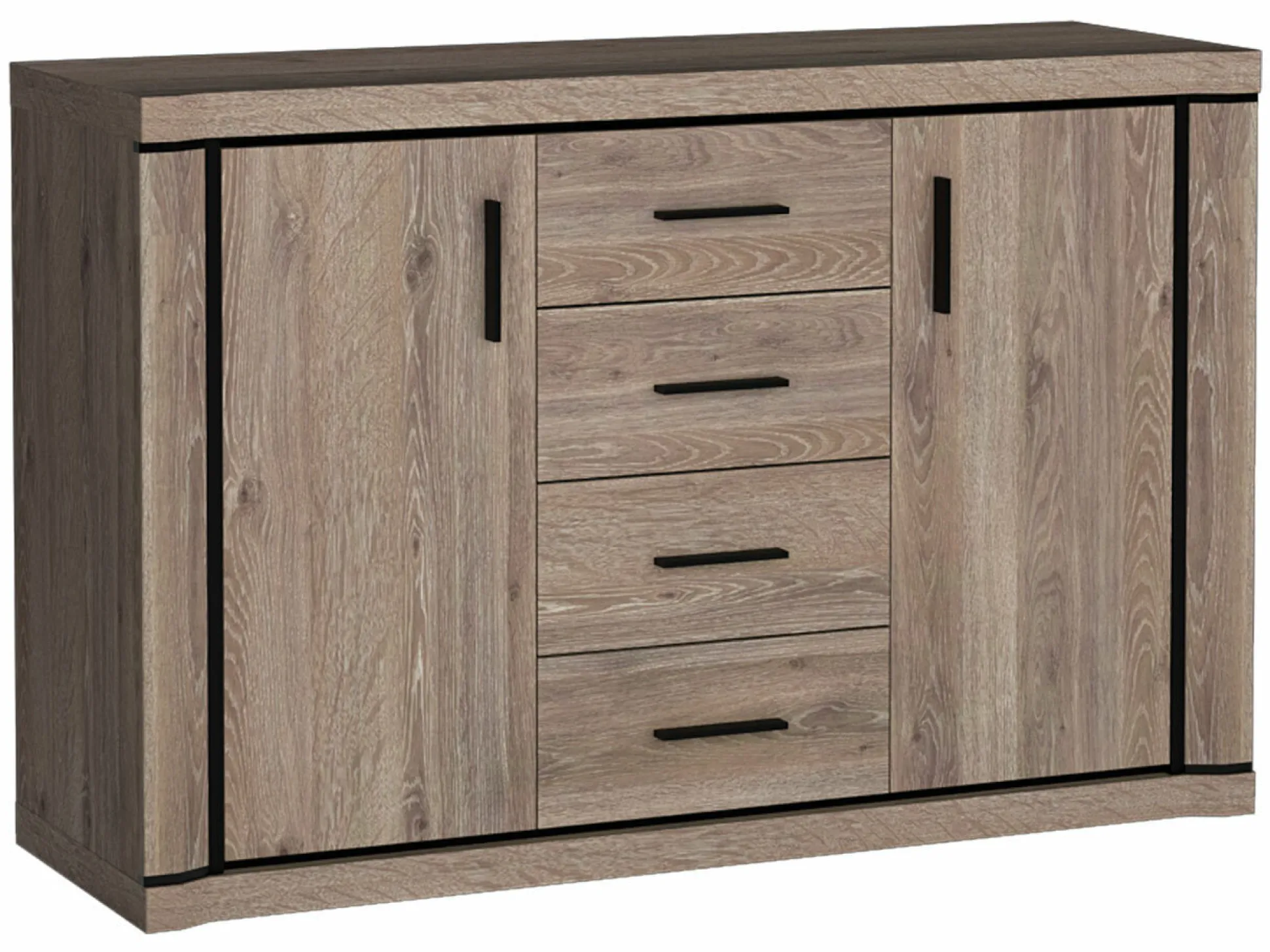 Kommode Lorelie 104 (Trøffel egetræ)