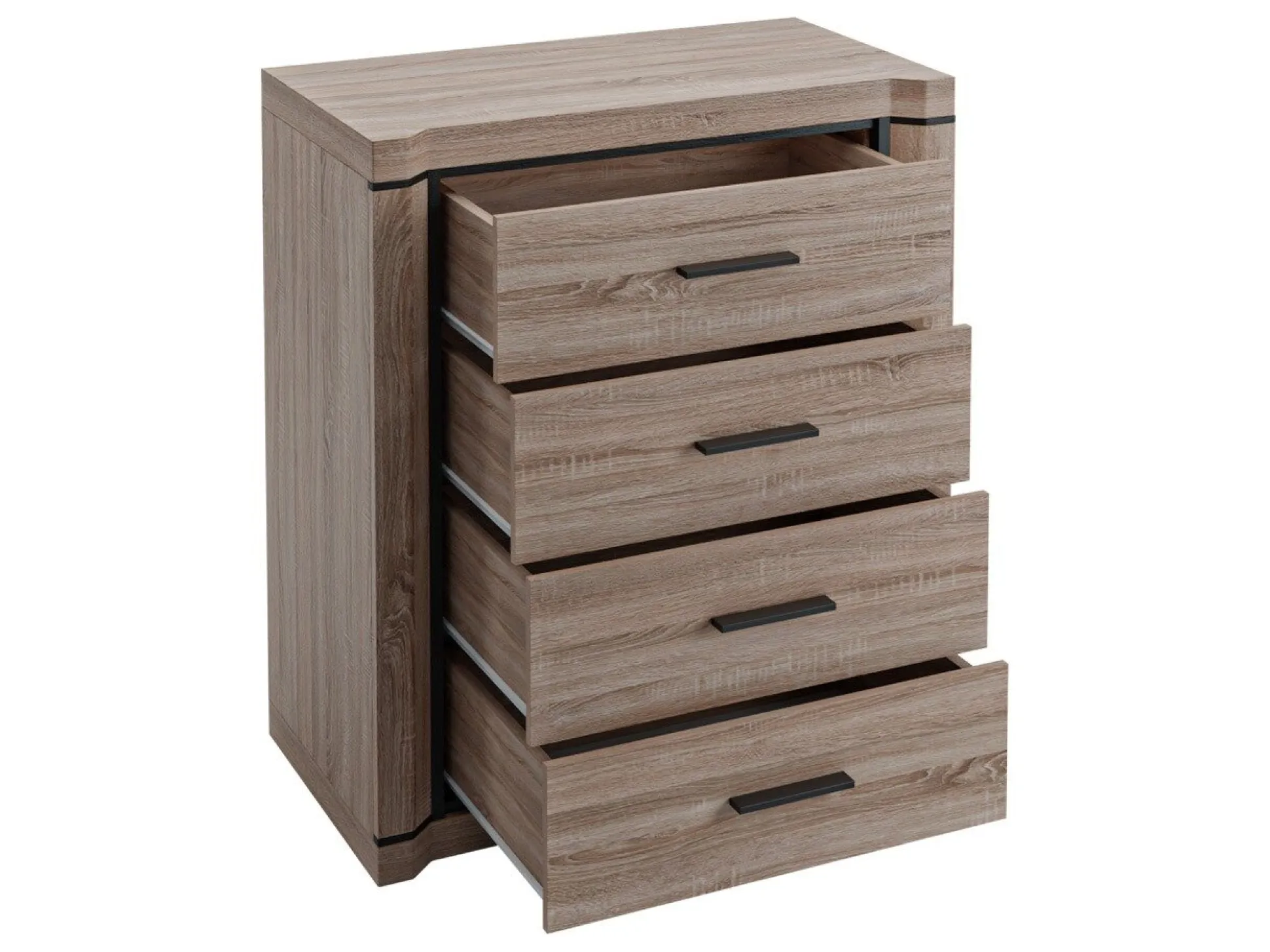 Kommode Lorelie 103 (Trøffel egetræ)