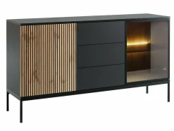 Kommode Manal (Sort + Wotan eg)