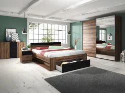 Kommode Melvele 101 (Kloster eg + Sort)