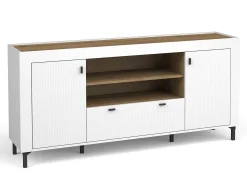 Kommode Mormavu 110 (Mat hvid)