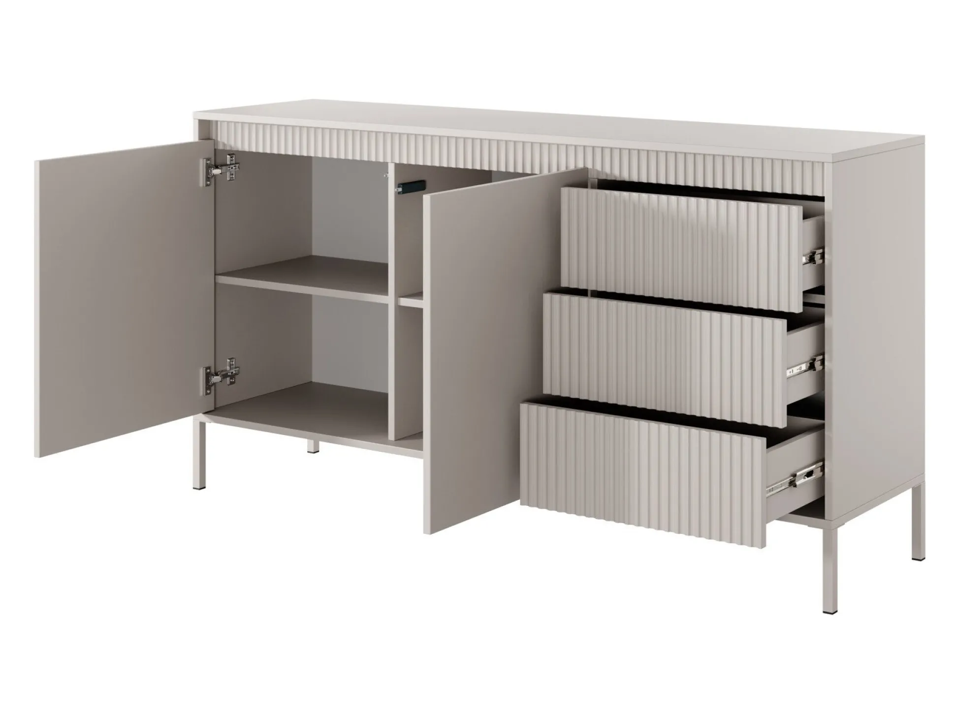 Kommode Romfele 101 (Beige)