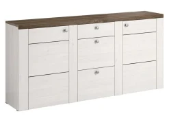 Kommode Salelbo 107 (Sibu-lærk + Trøffel egetræ)