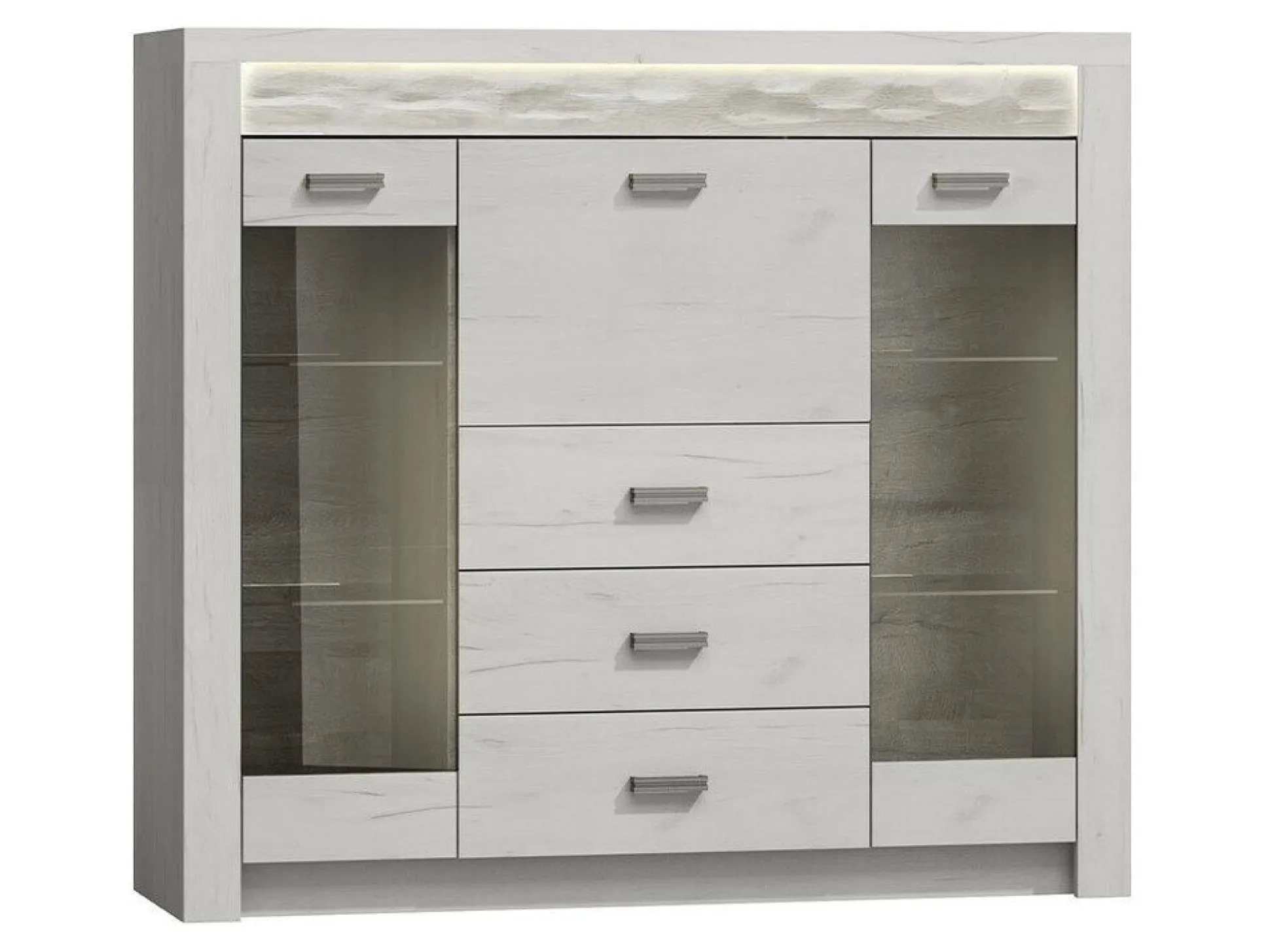 Kommode Serfeno 105 (Craft hvid)