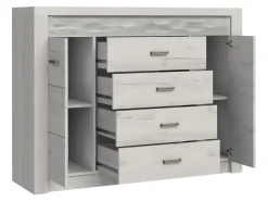 Kommode Serfeno 104 (Mørk aske)