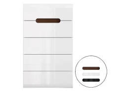 Kommode Serveso 103 (Hvid + Glansfuld hvid)