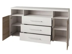 Kommode Sorciro 100 (Nød + Mørk eg)