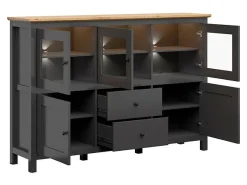 Kommode Sordoro 103 (Grafit + Artisan eg)