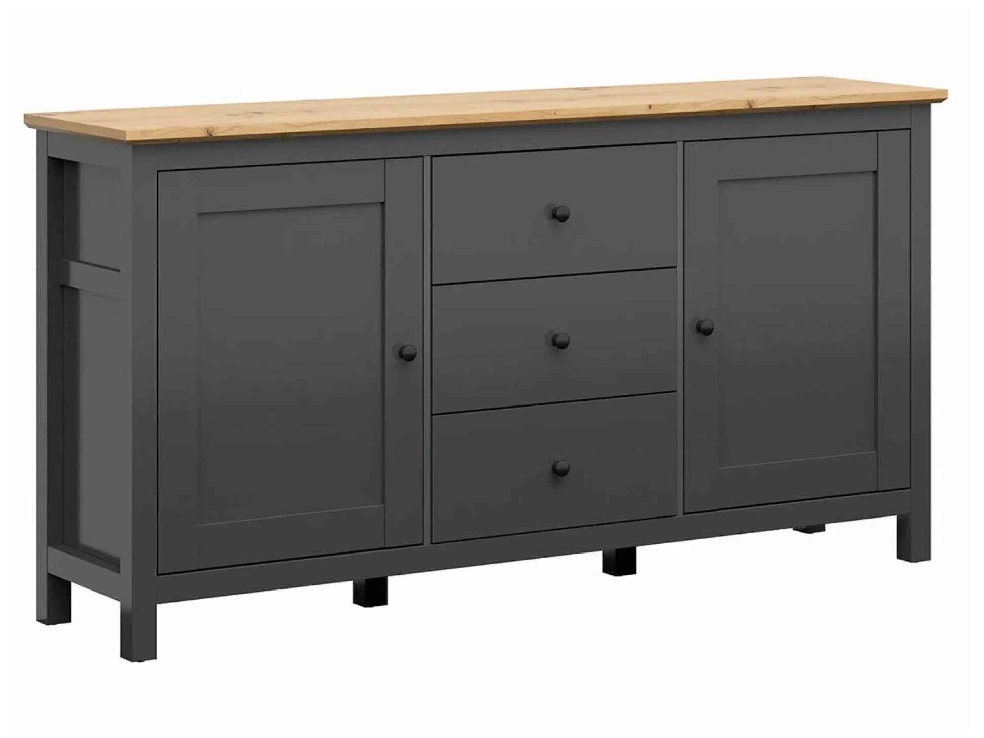 Kommode Sordoro 101 (Grafit + Artisan eg)