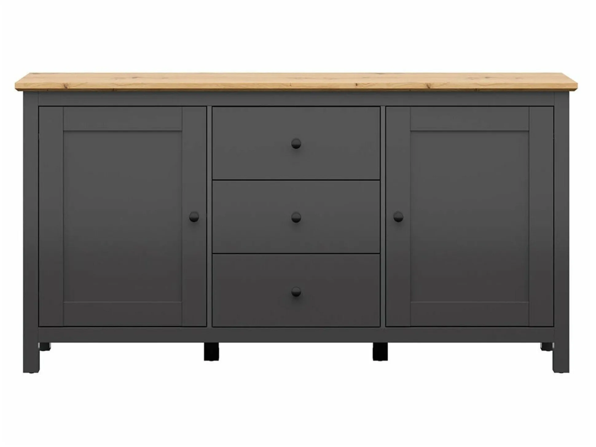 Kommode Sordoro 101 (Grafit + Artisan eg)