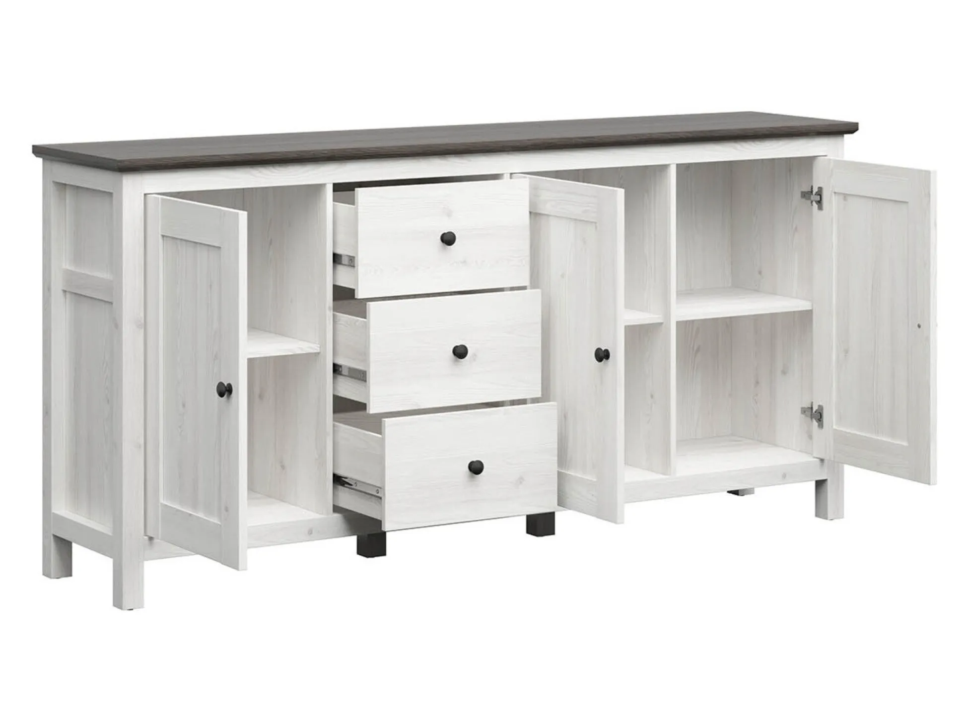 Kommode Sordoro 102 (Sibu-lærk + Larico fyr)