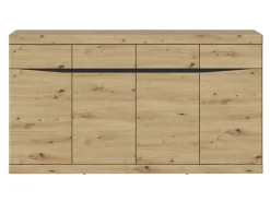 Kommode Venlori 124 (Antracit + Artisan eg)