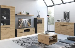 Kommode Venlori 123 (Antracit + Artisan eg)