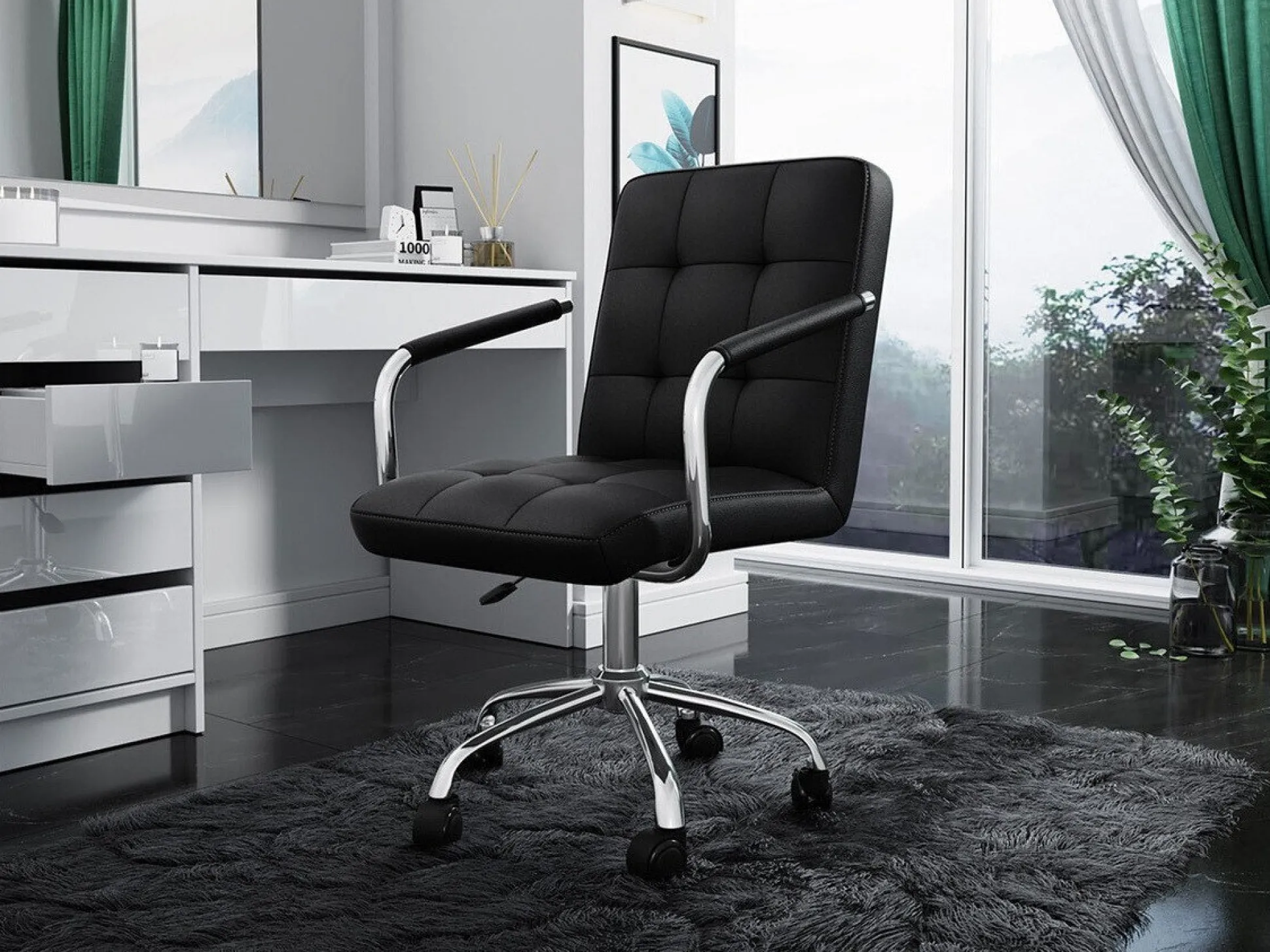 Kontorstol Comfivo Hilaritas I (Sort)