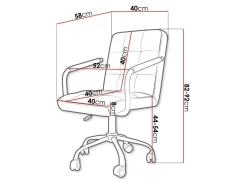 Kontorstol Comfivo Hilaritas I (Sort)
