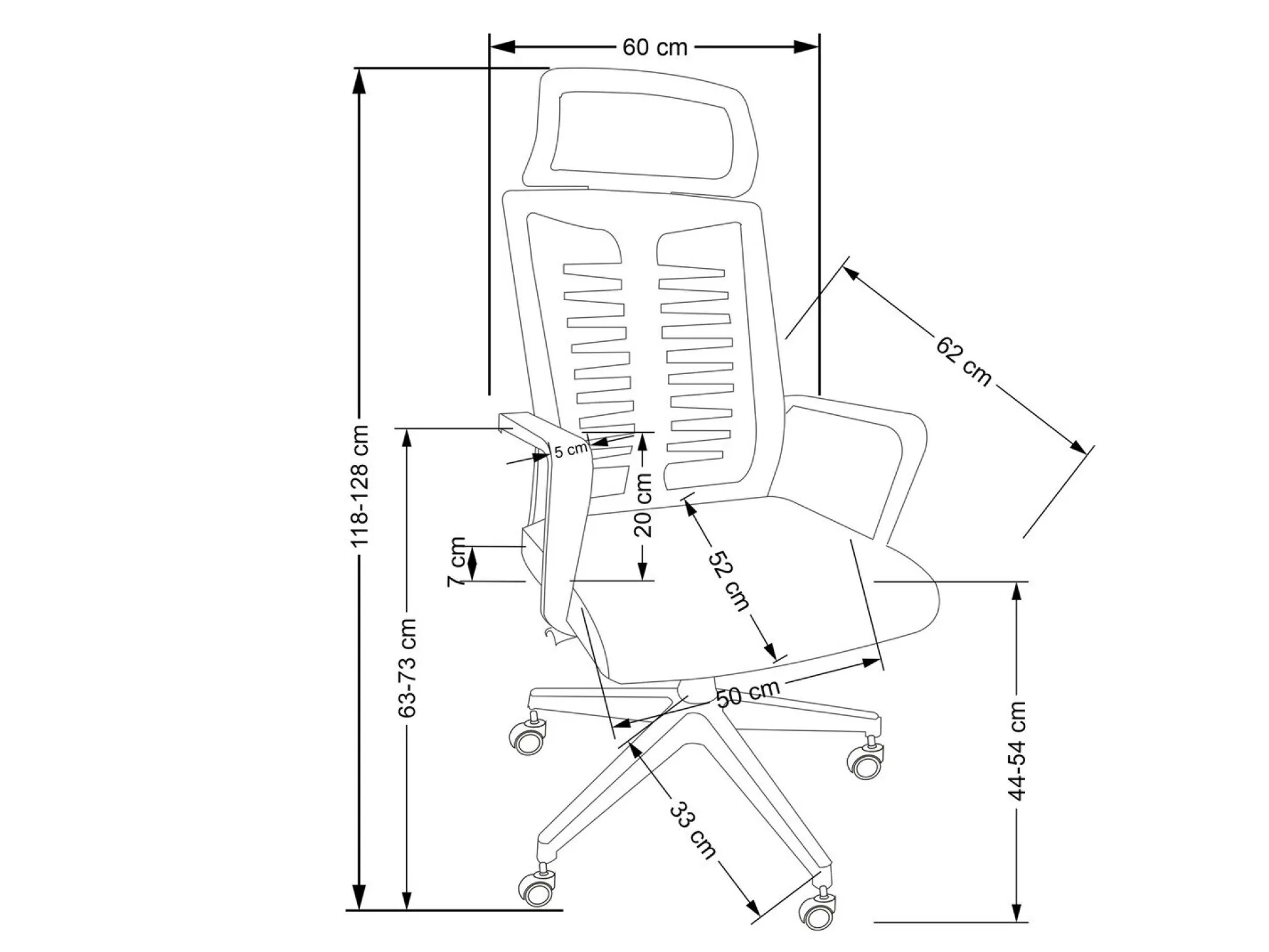 Kontorstol Houston 1571