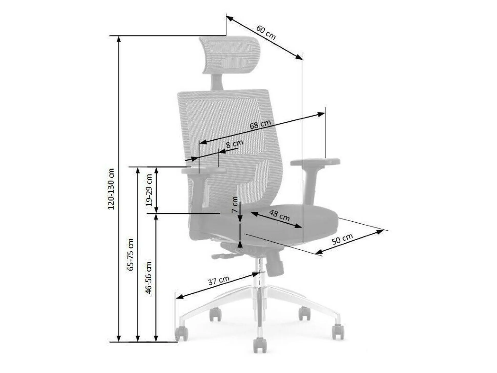 Kontorstol Houston 387