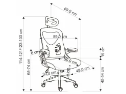 Kontorstol Houston 1880