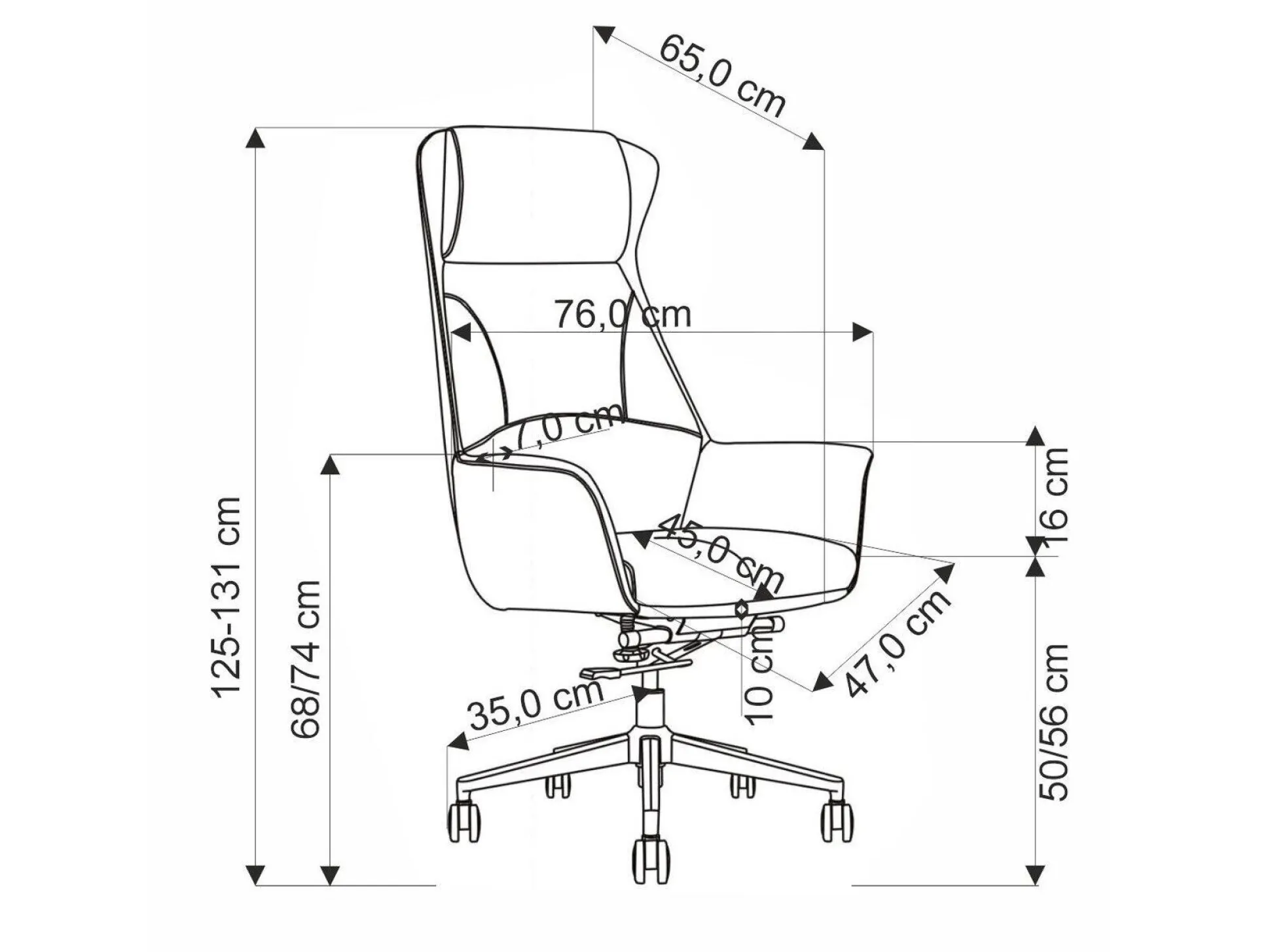 Kontorstol Houston 1655