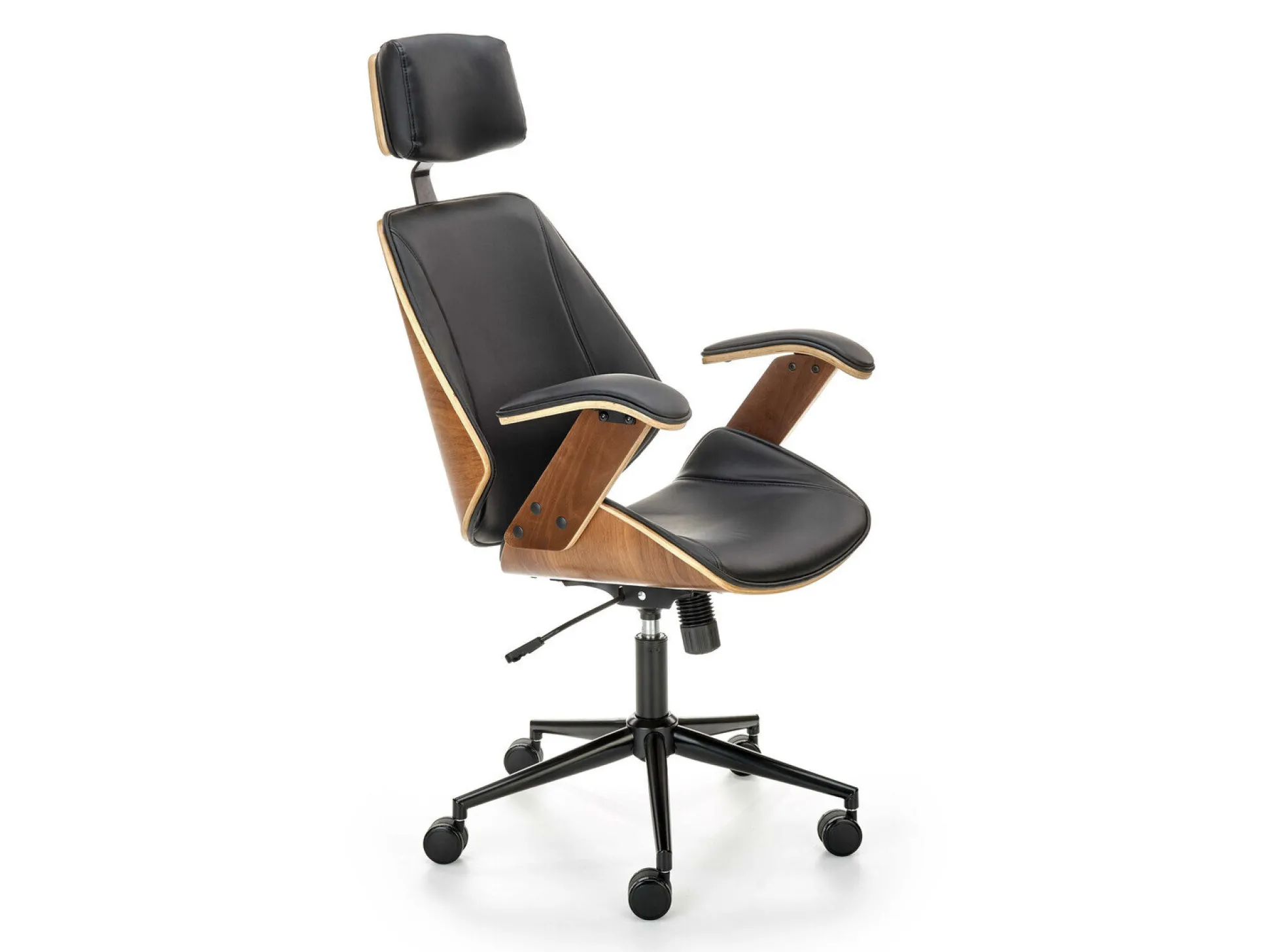 Kontorstol Houston 1490 (Sort + Nød)