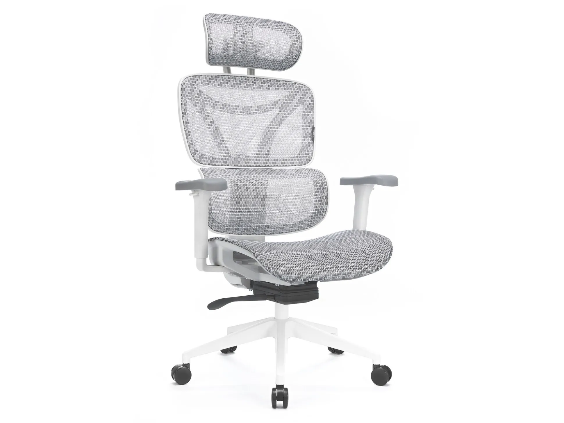 Kontorstol Lodi 104 (Hvid + Grå)