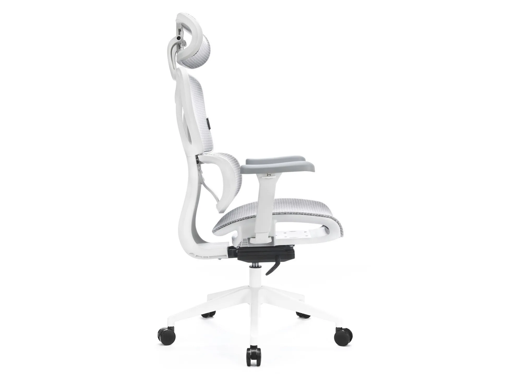 Kontorstol Lodi 104 (Hvid + Grå)