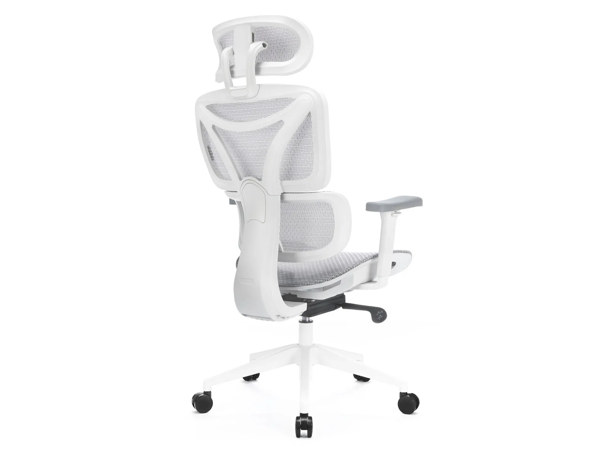 Kontorstol Lodi 104 (Hvid + Grå)