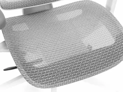 Kontorstol Lodi 104 (Hvid + Grå)