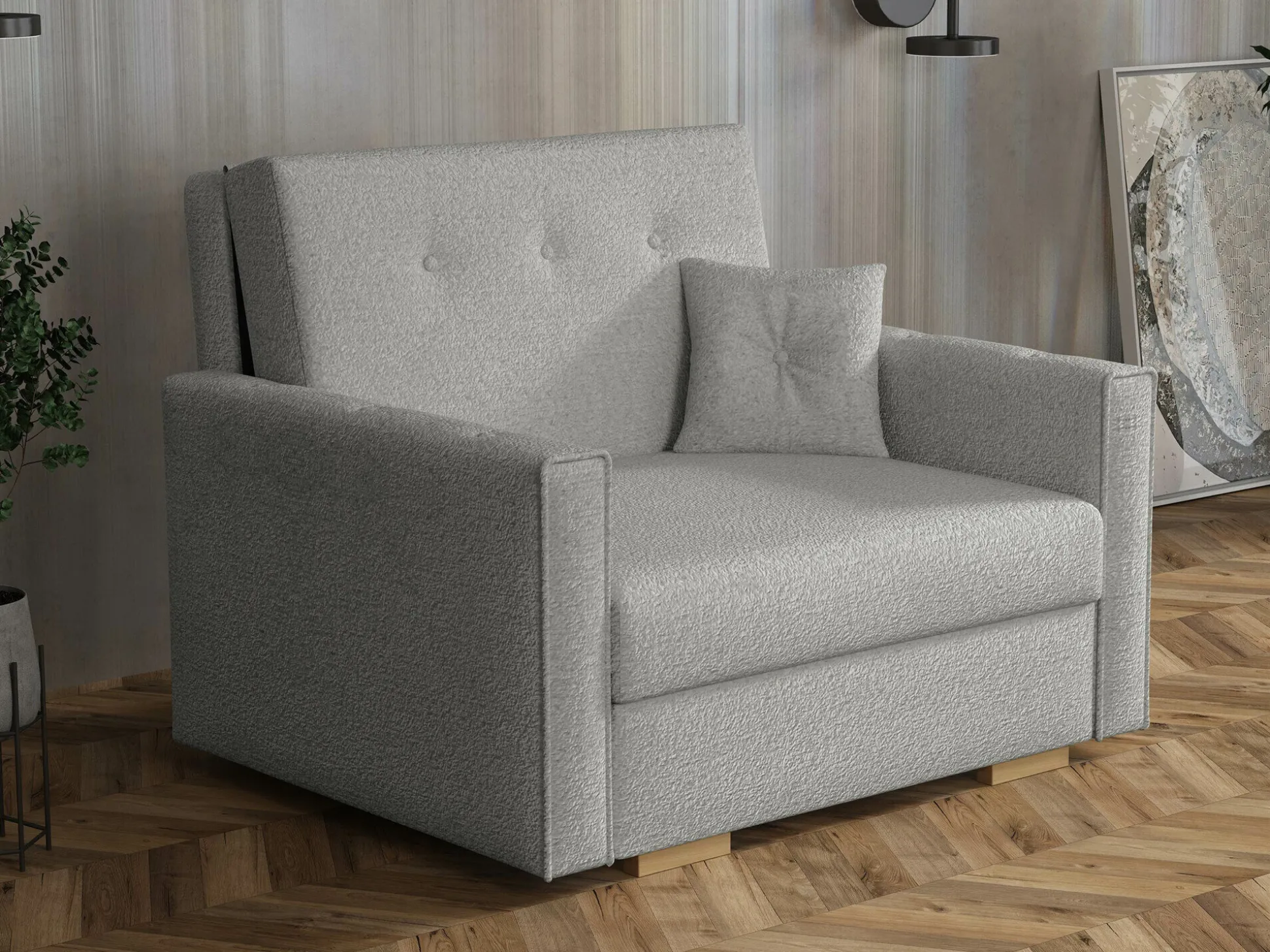 Lænestol Caelrin I (Coral 75)