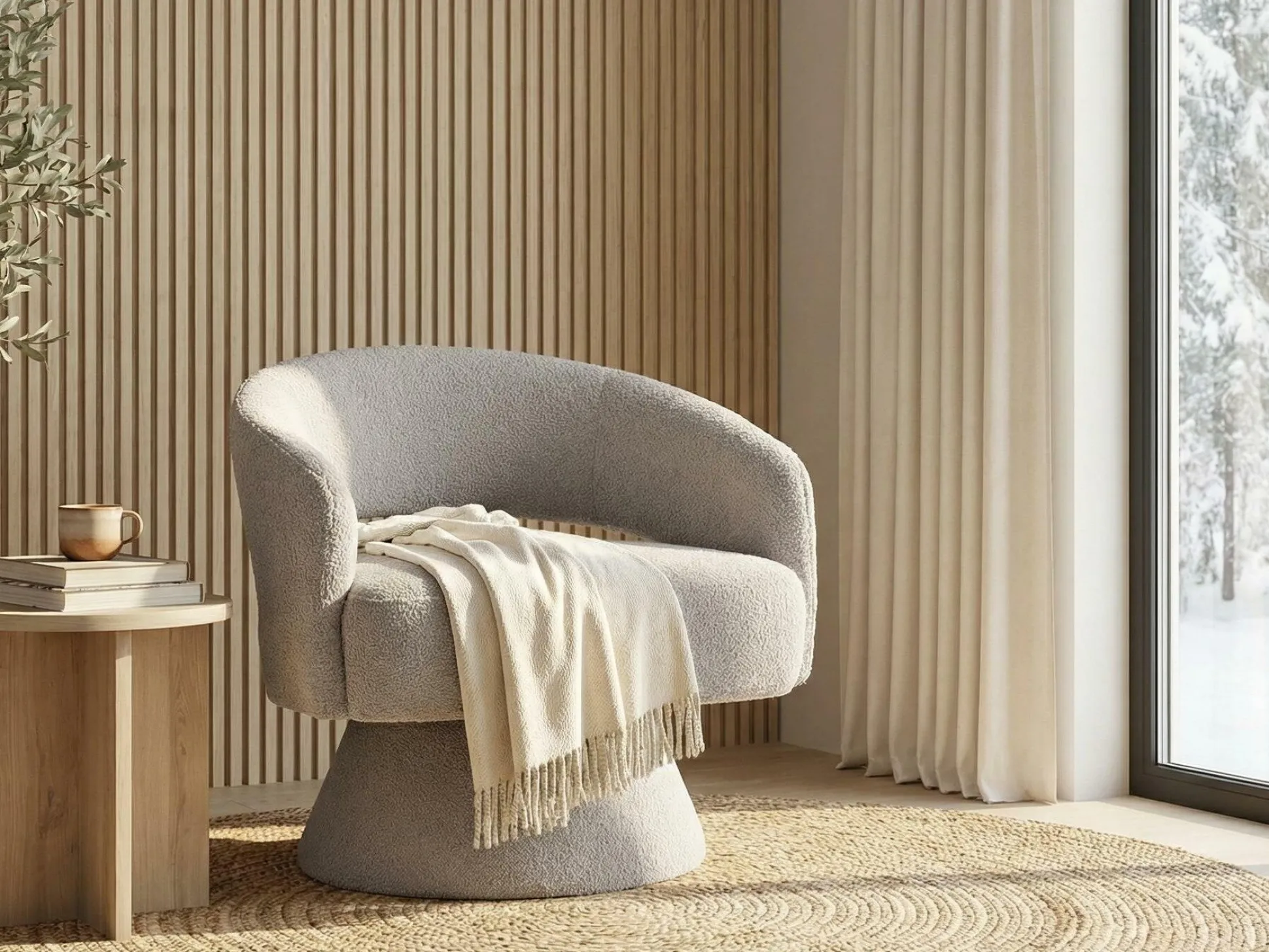 Lænestol Comfivo Messis (Grå)