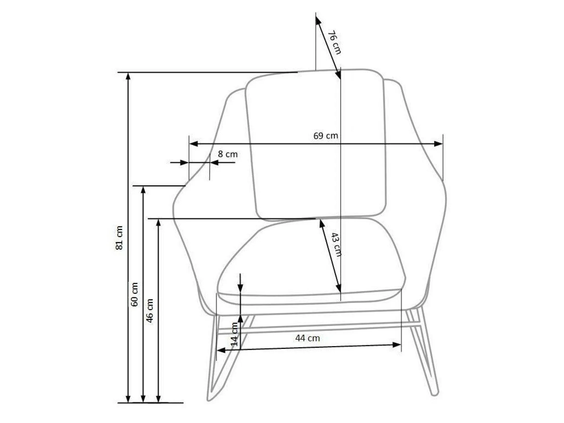 Lænestol Houston 382