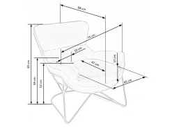 Lænestol Houston 1419