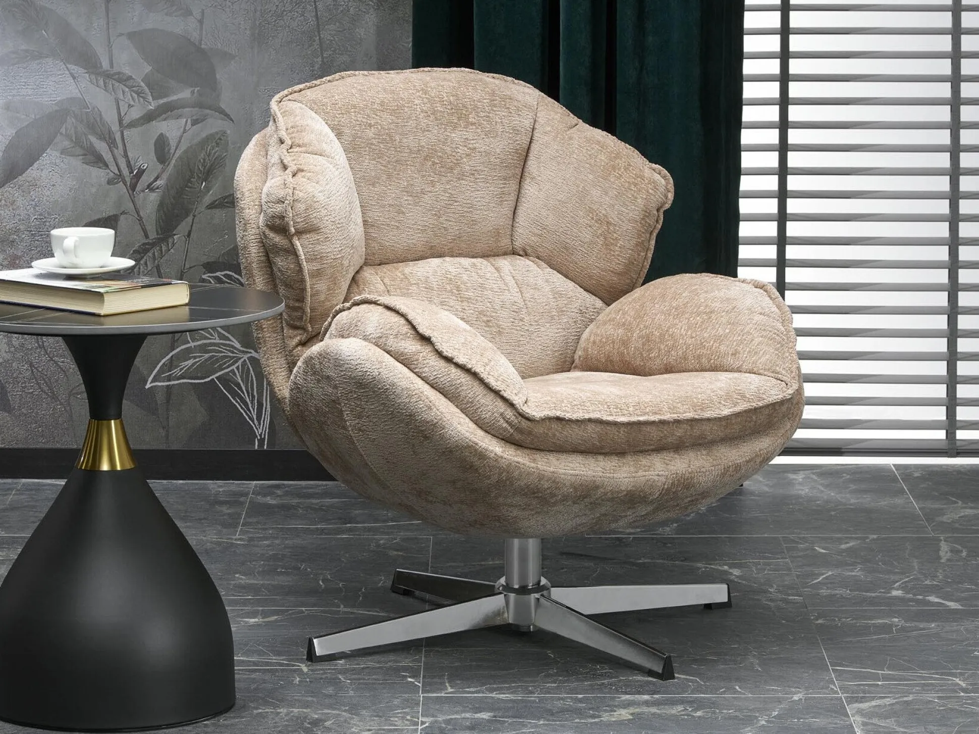 Lænestol Houston 1958 (Beige)