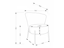 Lænestol Houston 2036 (Beige)